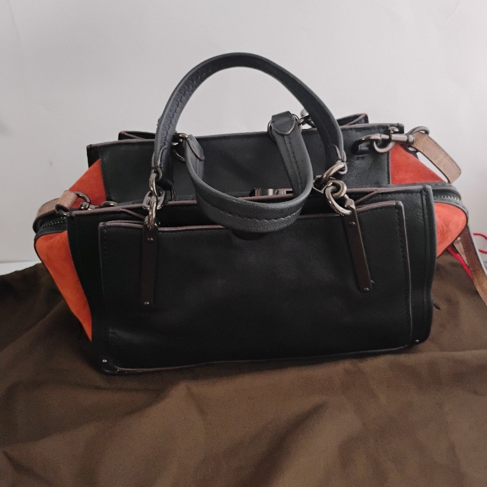Coach Dreamer 21 Patchwork Snakeskin, Signature, Leather luxury handbags - Picture 6 of 16